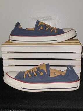 CONVERSE CTAS Shoreline Slip On Sneakers, Size 8